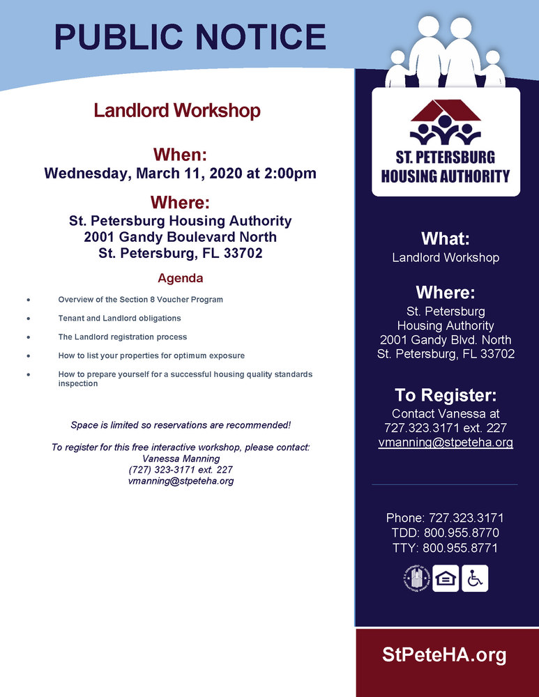 Landlord Workshop Notice 03-11-2020