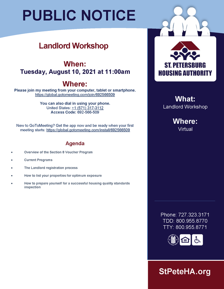 Landlord Workshop Notice 08-10-2021