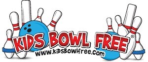 Bowling Pins and Bowling balls on Kids Bowl Free