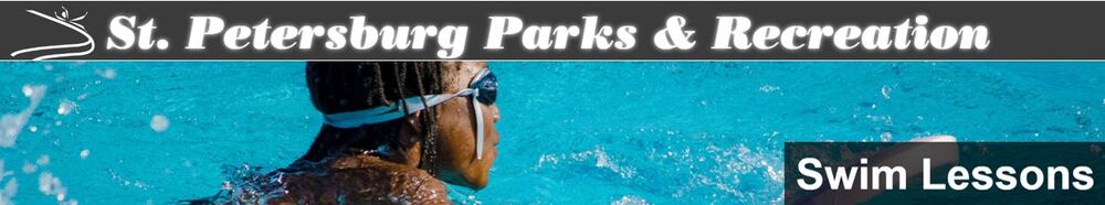 Tween swimming in water with goggles on St. Petersburg Parks & Recreation Swim Lessons