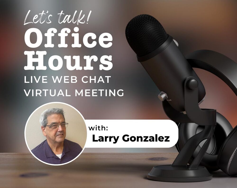 Office Hours, Live Web Chat Virtual Meeting, hosted by SPHA Vice President of Housing Choice Voucher, Larry Gonzalez.