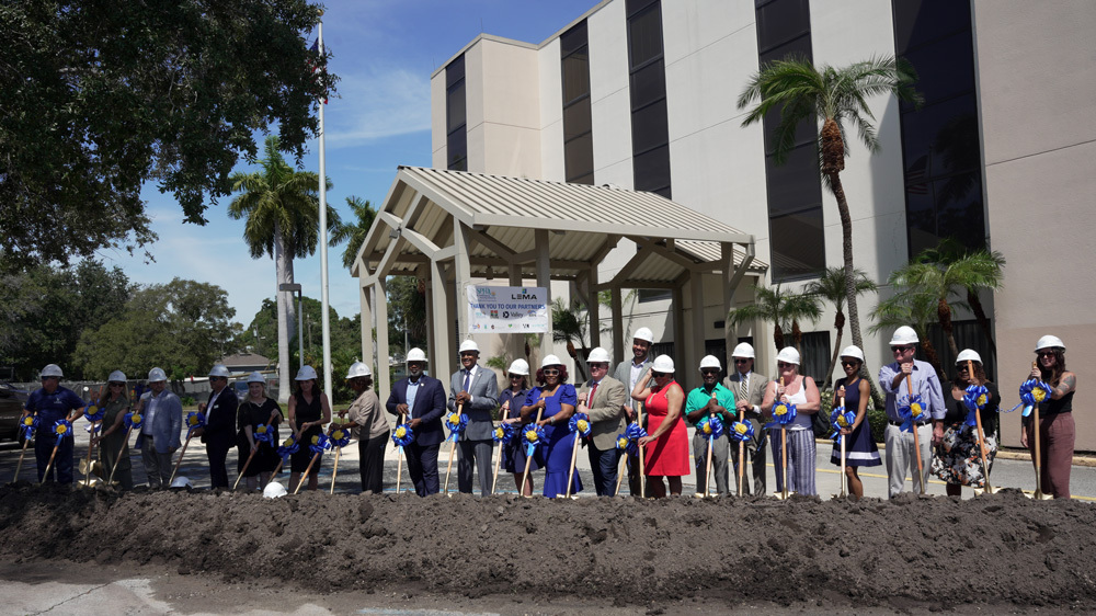 Shovel groundbreaking of 