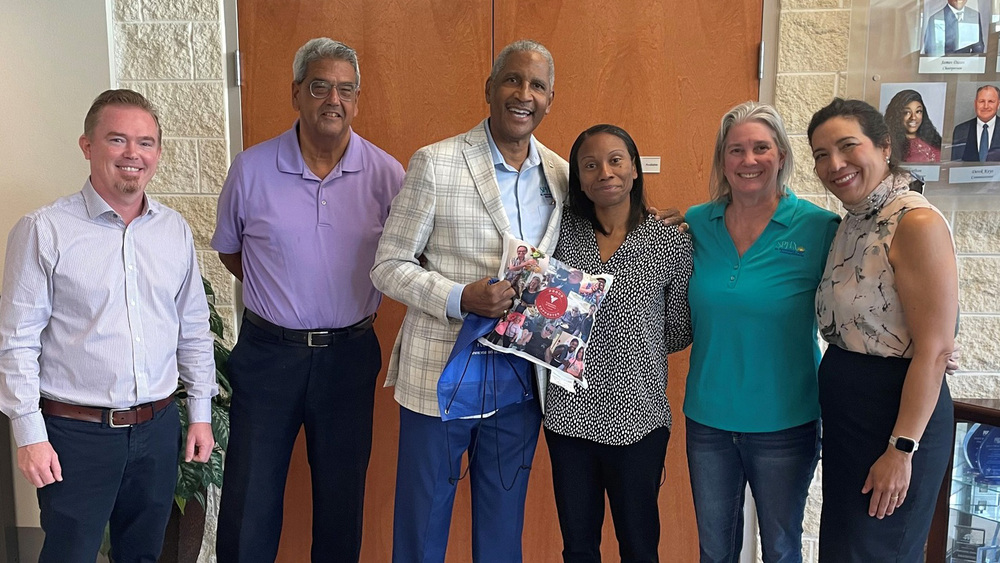 Volunteers of America of Florida visited the SPHA Central Office on August 14, 2024.