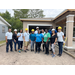 St. Petersburg Housing Authority (SPHA) team with Habitat for Humanity homeowner.