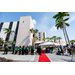 Sunny day with blue sky and crowd of people at the Groundbreaking Ceremony of The Edward White Campus on August 27, 2024.