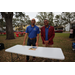 St. Petersburg College table at Very Merry Holiday Party in Jordan Park.